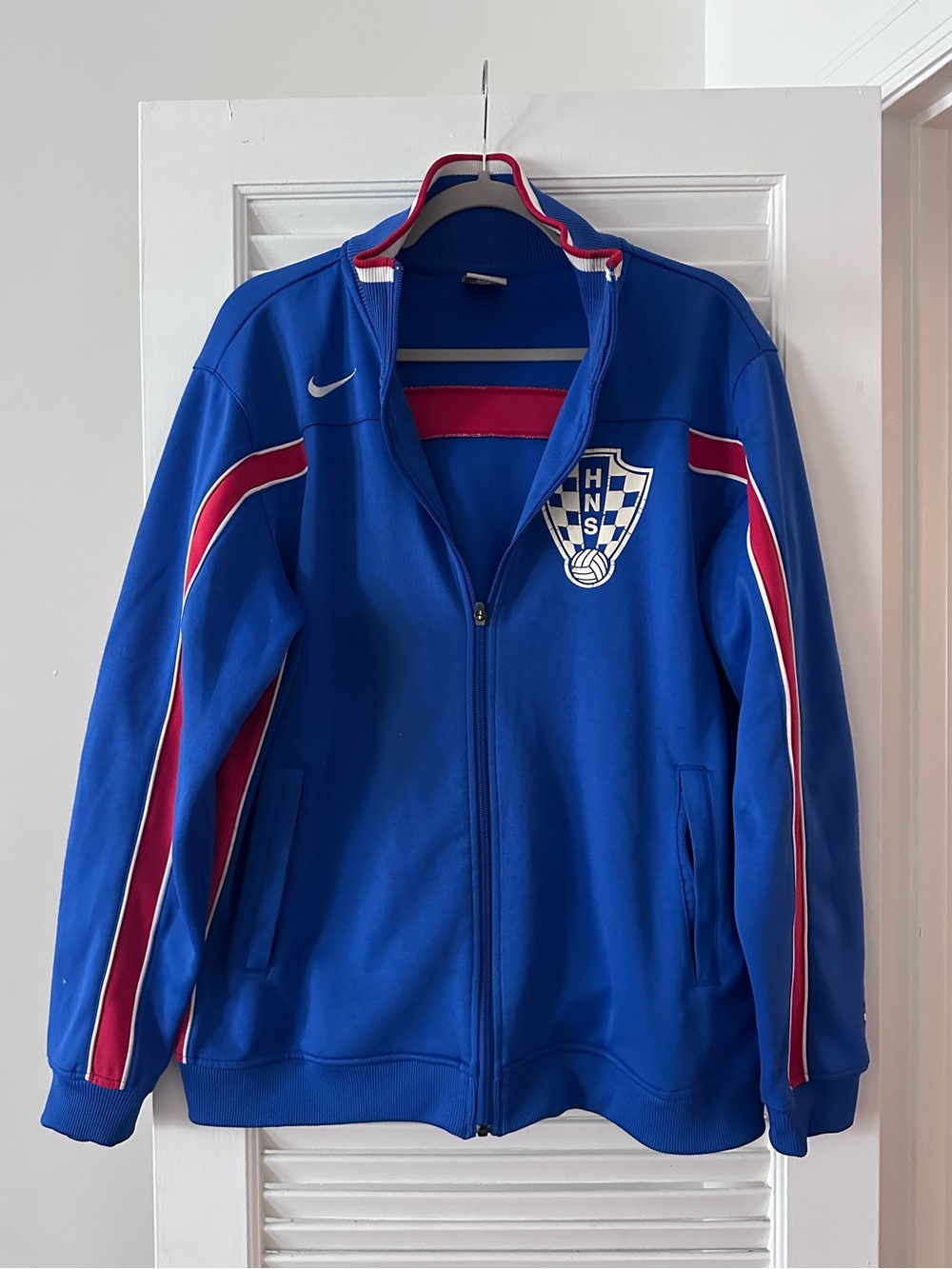 Nike HNS Croatia National Football Team Track Jacket - Large
